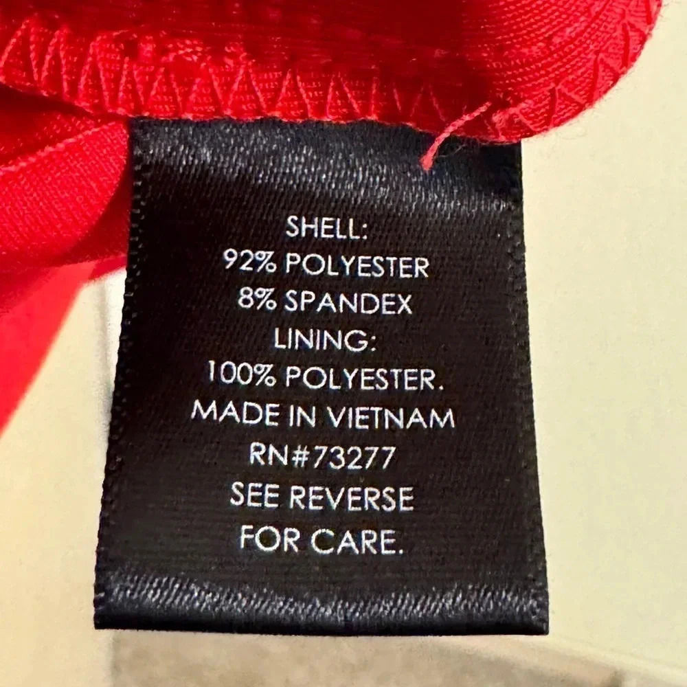 Jason Wu Ruby Red Ruffle Sleeveless Nwt Dress Siz… - image 7